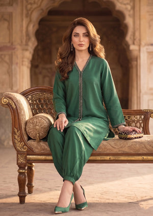 Rameen raw silk balloon pants